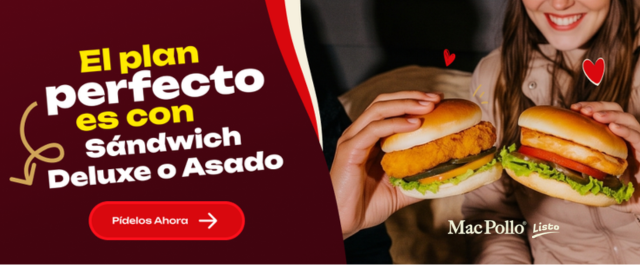 Sandwich deluxe apanado y asado