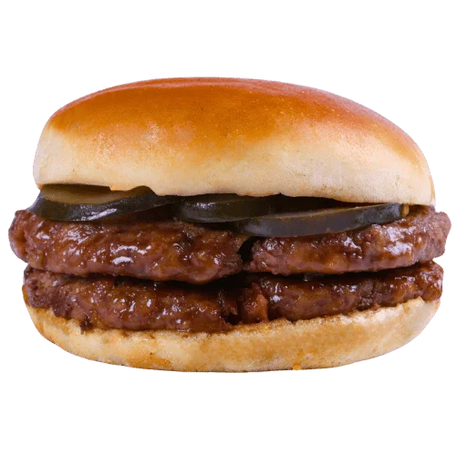 HAMBURGUESA DE RES DOBLE