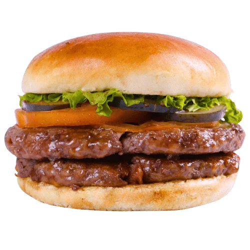 HAMBURGUESA DE RES DOBLE DELUXE